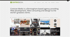 Desktop Screenshot of contrivemedia.com